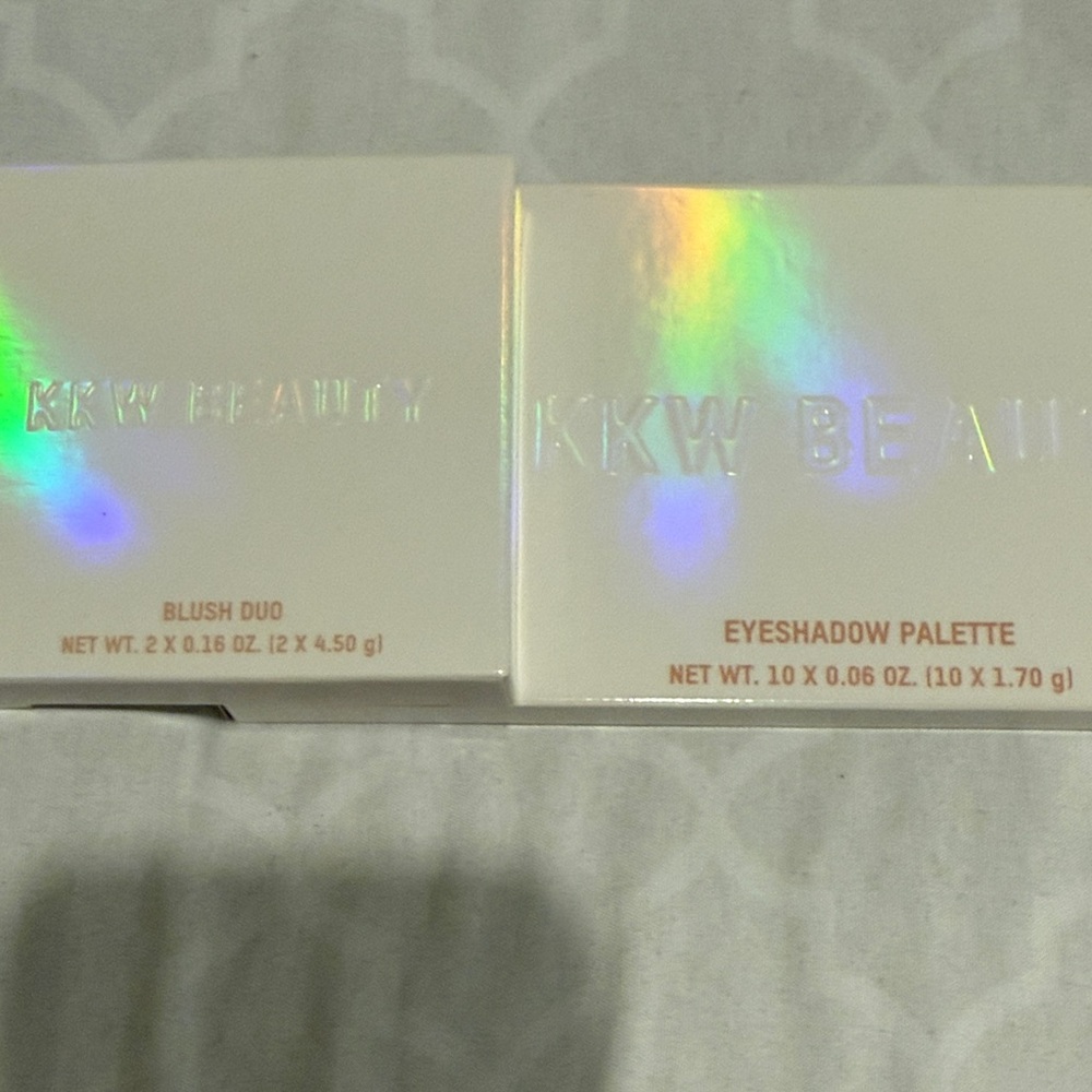 KKW Beauty Blush Duo and Eyeshadow Palette - Crystallized Collection